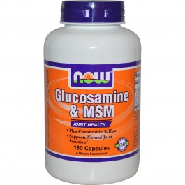   Now Glucosamine & MSM 180 caps