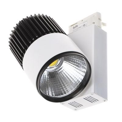 Brille Трековый светильник 30w LED-401/30W COB WH/BK (32-325) нейтральный свет - зображення 1