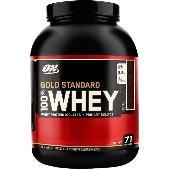 Optimum Nutrition 100% Whey Gold Standard 2270 g /72 servings/ White Chocolate - зображення 1