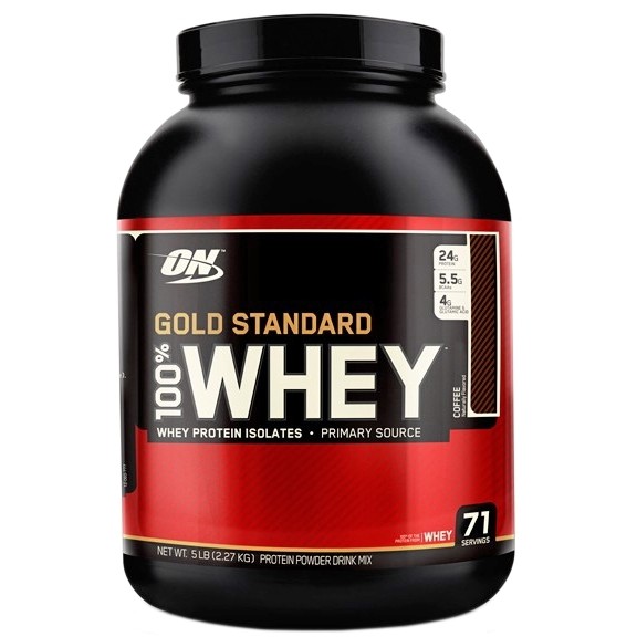 Optimum Nutrition 100% Whey Gold Standard 2270 g /72 servings/ French Vanilla Creme - зображення 1