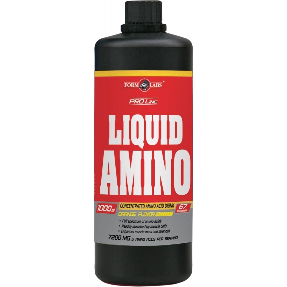 Form Labs Amino Liquid 1000 ml /67 servings/ Currant - зображення 1