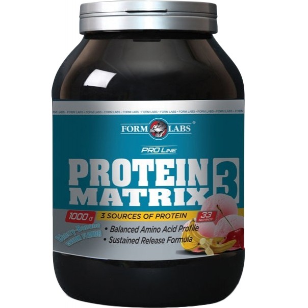 Form Labs Protein Matrix 3 1000 g /33 servings/ Strawberry - зображення 1