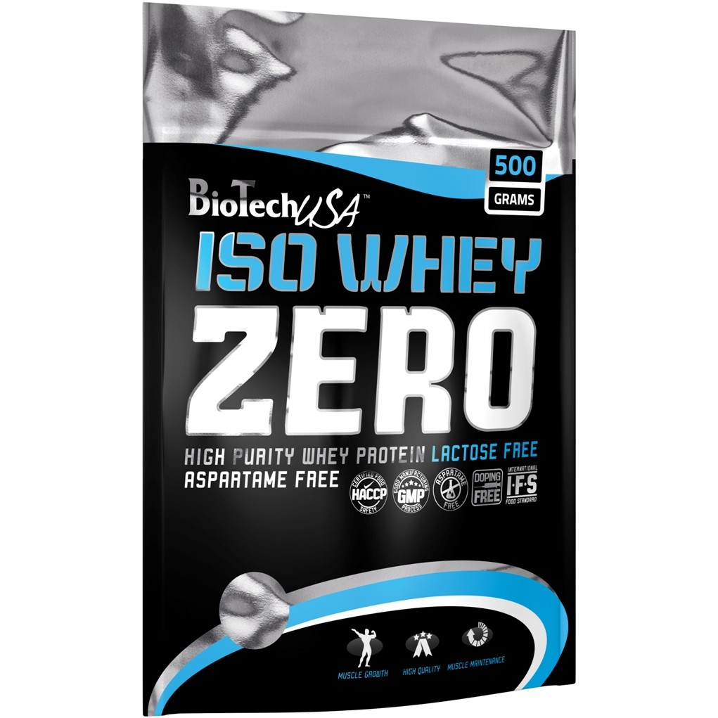 BiotechUSA Iso Whey Zero 500 g /20 servings/ Chocolate - зображення 1
