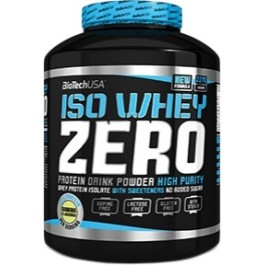   BiotechUSA Iso Whey Zero 2270 g /90 servings/ Cookie Cream