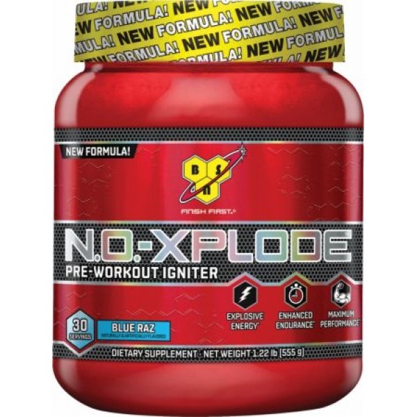 BSN N.O.-Xplode Pre-Training Igniter 555 g /30 servings/ Watermelon - зображення 1