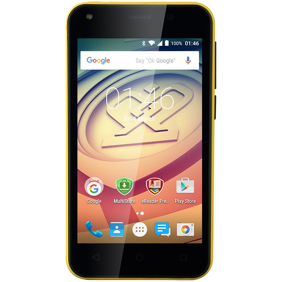 Prestigio MultiPhone Wize L3 3403 Duo (Yellow) купить в интернет-магазине:  цены на смартфон MultiPhone Wize L3 3403 Duo (Yellow) - отзывы и обзоры,  фото и характеристики. Сравнить предложения в Украине: Киев, Харьков,