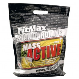 FitMax Mass Active 2000 g /40 servings/ Strawberry