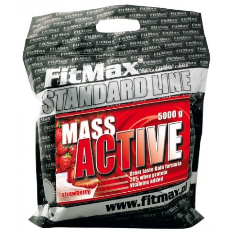 FitMax Mass Active 5000 g /100 servings/ Chocolate - зображення 1