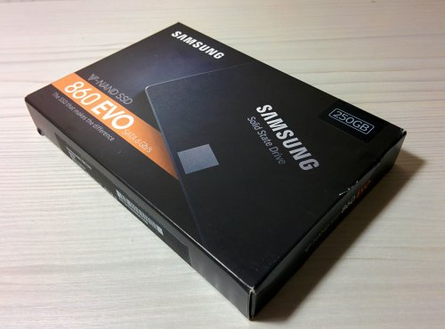 Фото SSD накопичувач Samsung 860 EVO 2.5 250 GB (MZ-76E250BW) від користувача Ігор