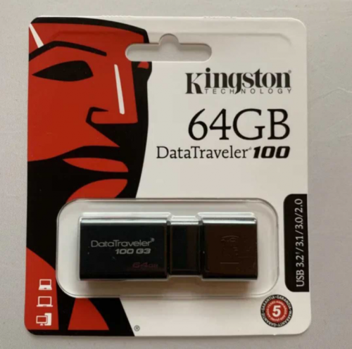 Фото Флешка Kingston 64 GB DataTraveler 100 G3 (DT100G3/64GB) від користувача Yevgen Nikolaevich