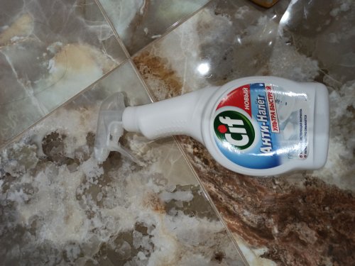 Фото Спрей для прибирання Cif Средство для чистки ванной Анти-налет 500мл (8717163046258) від користувача JVM