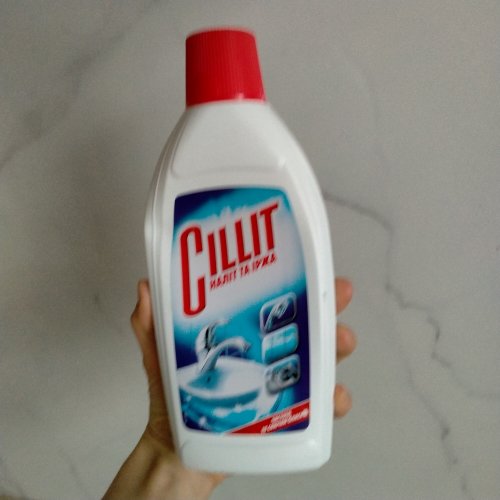 Фото Рідкий засіб для прибирання Cillit BANG Средство для уборки Антипятна+Гигиена 750 мл (5011417561706) від користувача Malinka11