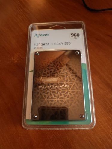 Фото SSD накопичувач Apacer AS340X 960 GB (AP960GAS340XC-1) від користувача 1_A