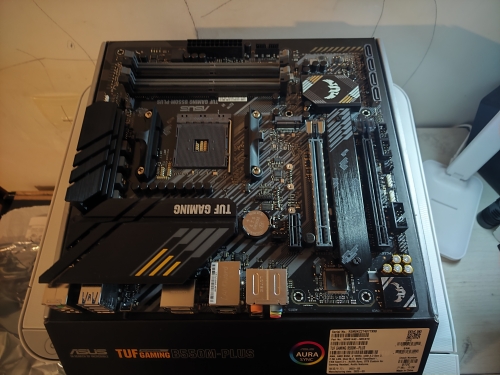 Фото Материнська плата ASUS TUF GAMING B550M-PLUS (90MB14A0-M0EAY0) від користувача 888vital888