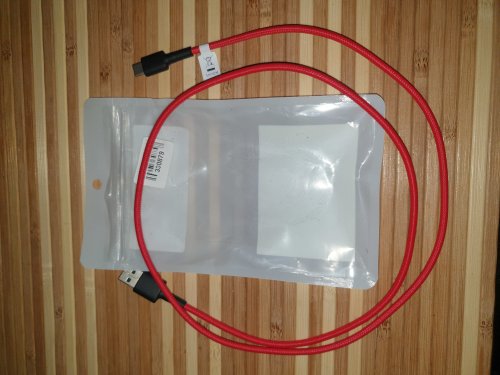 Фото Кабель USB Type-C Xiaomi Mi Braided USB Type-C Cable 100cm Red (SJV4110GL) від користувача DO3ATOP