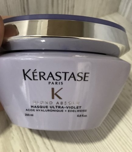 Фото маска для волосся Kerastase Blond Absolu Masque Ultra-Violet глибокий догляд для освітленого та мілірованого блонд волосся 200 м від користувача Maya