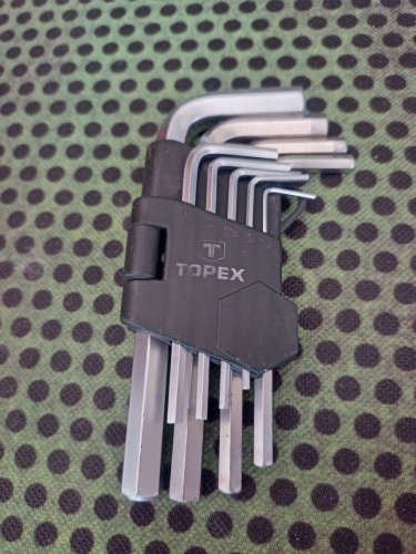 Фото Набір шестигранних ключів TOPEX 35D955 від користувача Григорій Піртахія