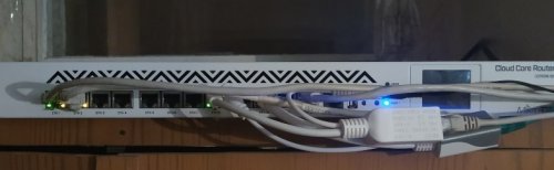 Фото Маршрутизатор (роутер) Mikrotik CCR1016-12G від користувача Vegas Firestorm