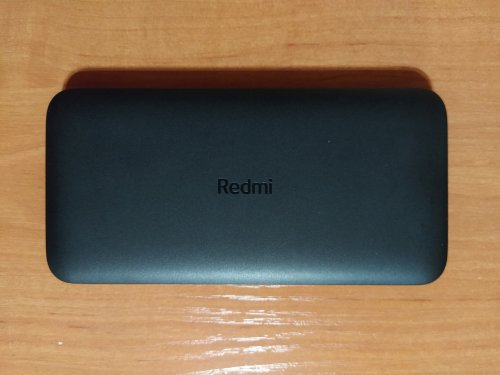 Фото Зовнішній акумулятор (павербанк) Xiaomi Redmi Power Bank 10000mAh Black (VXN4305GL) від користувача Gouster