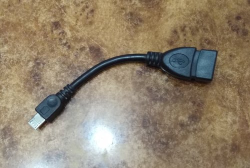 Фото Кабель USB OTG Patron USB AF to micro USB M 0.15m (CAB-PN-USB-F-MICRUSB) від користувача 