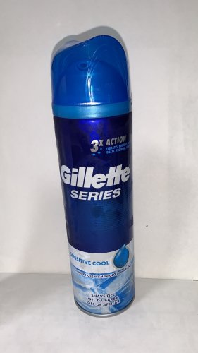 Фото  Gillette Гель для бритья  Series Sensitive Cool с ментолом 200 мл 7702018457847 від користувача Maya