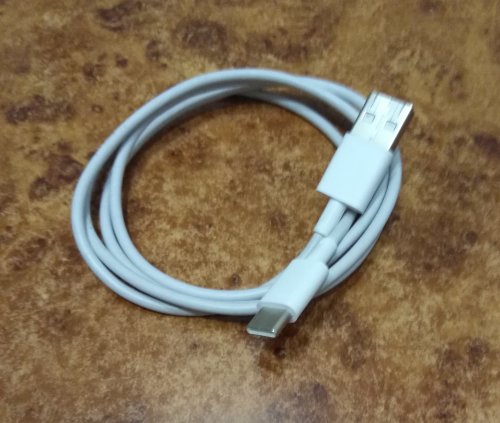 Фото Кабель USB Type-C Canyon Charging & Data USB Type-C White 1m (CNE-USBC1W) від користувача 
