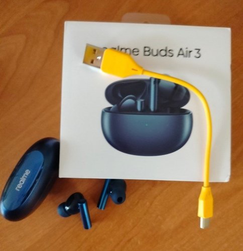 Фото Навушники TWS realme Buds Air 3 Starry Blue від користувача Андрій Несін