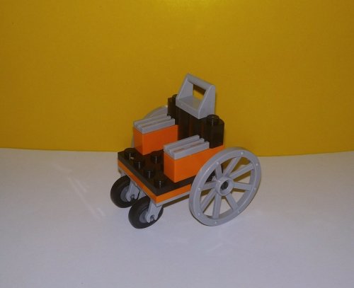 Фото Блоковий конструктор LEGO Classic Кубики и колеса (10715) від користувача Анастасія Романчук