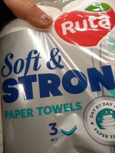 Фото паперові рушники Ruta Бумажные полотенца Soft Strong трехслойная 2 шт. (4820023748651) від користувача Odessamebel