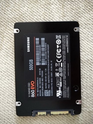 Фото SSD накопичувач Samsung 860 EVO 2.5 500 GB (MZ-76E500BW) від користувача SENA