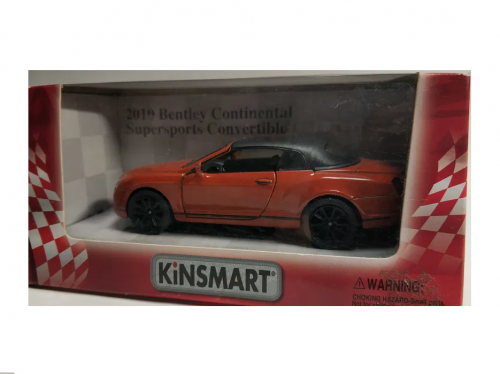 Фото Масштабна модель Kinsmart (1:38) 2010 Bentley Continental Supersports Convertible (KT5353W) від користувача Влад Некрасов