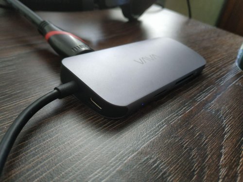 Фото Мультипортовий адаптер VAVA USB-C Hub 9-in-1 Adapter with PD Power Delivery 4K USB C to HDMI, USB 3.0 (VA-UC006) від користувача Victor Skyba