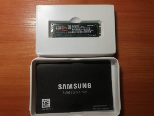 Фото SSD накопичувач Samsung 860 EVO M.2 500 GB (MZ-N6E500BW) від користувача kostyany4