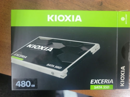 Фото SSD накопичувач Kioxia Exceria 480 GB (LTC10Z480GG8) від користувача Ironhide