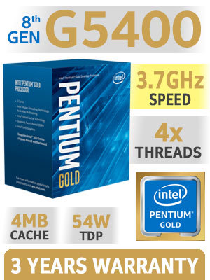 Фото Процесор Intel Pentium Gold G5400 (BX80684G5400) від користувача LV