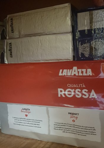 Фото Мелена кава Lavazza Qualita Rossa молотый 250 г (8000070035805) від користувача Iryna
