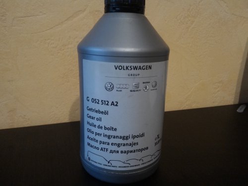 Фото Трансмісійне масло VAG Масло трасмиссионное Gear Oil 1л (VAG G052512A2) від користувача Naz