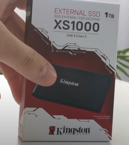 Фото SSD накопичувач Kingston XS1000 1 TB (SXS1000/1000G) від користувача Гоша Рудовский