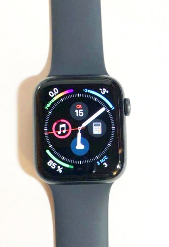 Фото Смарт-годинник Apple Watch Series 5 GPS 44mm Space Gray Aluminum w. Black b.- Space Gray Aluminum (MWVF2) від користувача 1989 hunter