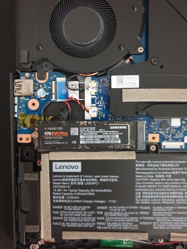 Фото SSD накопичувач Samsung 970 EVO Plus 1 TB (MZ-V7S1T0BW) від користувача Sergey