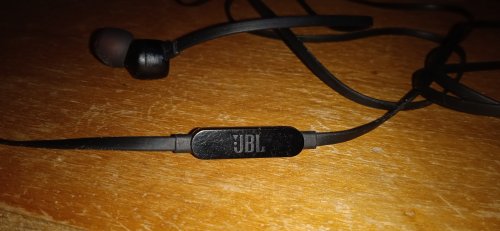 Фото Навушники з мікрофоном JBL Tune 110 Black (JBLT110BLK) від користувача diki