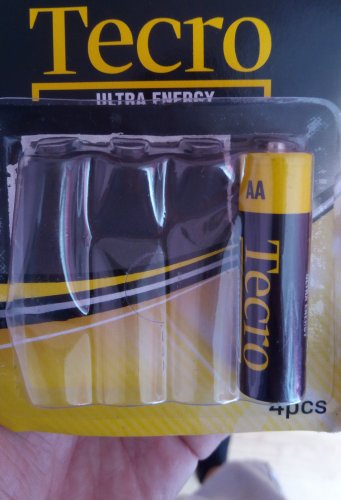 Фото Батарейка Tecro AAA bat Carbon-Zinc 4шт Extra Energy R03P-4B(UE) від користувача Саша Савченко