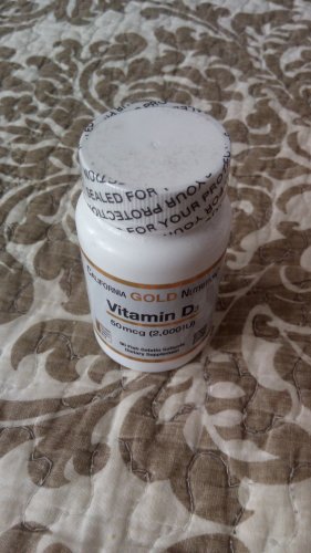 Фото Вітаміни California Gold Nutrition Vitamin D3 50 mcg /2000 IU/ 90 caps від користувача Юрий