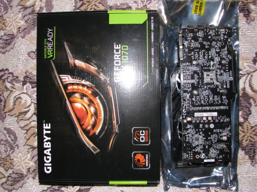 輸入品・未使用】Gigabyte GeForce GTX 1070 8 GB GDDR5 256 bit PCI-E