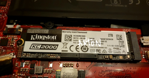 Фото SSD накопичувач Kingston KC2000 2 TB (SKC2000M8/2000G) від користувача AntonCGArt