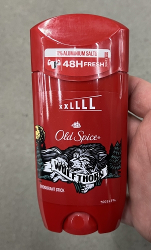 Фото  Old Spice Wolfthorn XXL Deodorant Stick антиперспірант 85 мл від користувача Orestiv.