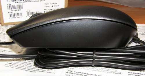 Фото Миша Dell MS116 USB Wired Optical Mouse Kit (570-AAIS) від користувача 339