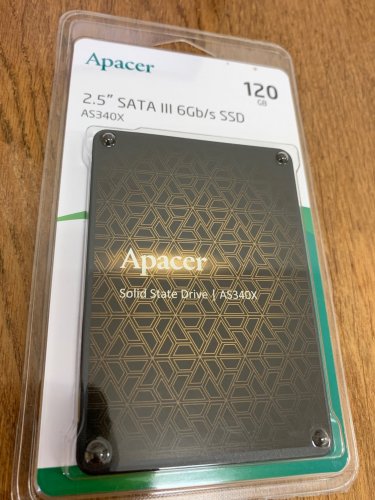Фото SSD накопичувач Apacer AS340X 120 GB (AP120GAS340XC-1) від користувача Игорь