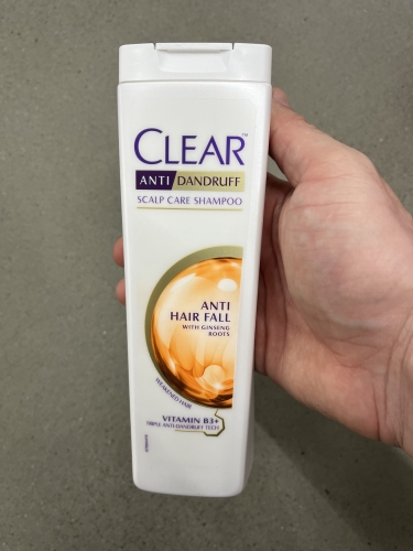 Фото  Clear vita ABE Шампунь  Anti-hair Fall защита от выпадения волос, против перхоти, 250 мл (8712561450478) від користувача Orestiv.