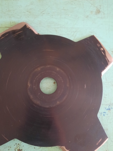 Фото Ніж, диск, лезо OREGON Ніж для кущоріза 4-х зубий  255 мм (295501-0) від користувача 4521